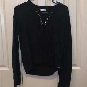 black top from garage